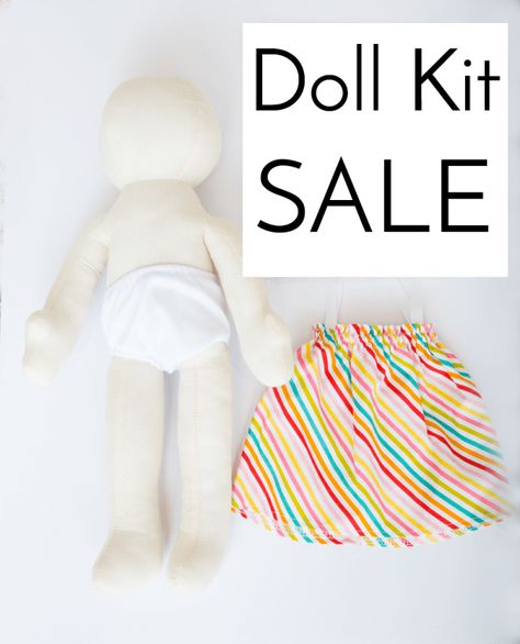 SALE–Muslin Dolls Muslin Doll, Little One, Make It, Perfect Gift, Dolls, Paint