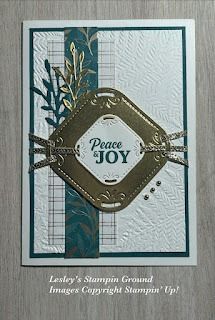 Lesley's Stampin Ground : Peaceful Season Bundle Peaceful Season Dies Stampin Up Cards, Su Peaceful Season Cards, Su Season Of Elegance, Su Peaceful Season, Stampin Up Peaceful Season Bundle, Stampin Up Peaceful Season Cards, Stampin Up Peaceful Season, Peaceful Season Stampin Up Cards, Holiday 2024