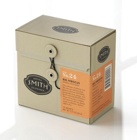 Smith Teamaker, Tea Box Design, Steven Smith, Cool Packaging, Tea Packaging, Coffee Packaging, Tea Box, Bottle Packaging, Paper Packaging