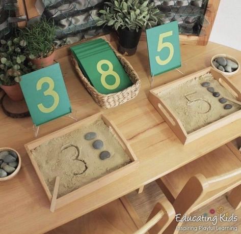 Maths Eyfs, Numeracy Activities, Montessori Math, Montessori Ideas, Montessori Classroom, Math Activities Preschool, Montessori Toddler, Montessori Materials, Preschool Math