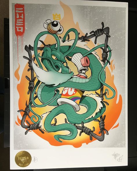 Graffiti Dragon, Bristol Tattoo, Tattoo Festival, 3d Graffiti, Graffiti Doodles, Graffiti Drawing, Dragon Print, Art Graffiti, Graffiti Styles