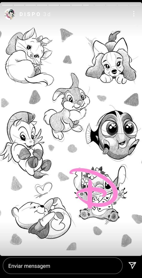 Disney Characters Tattoos, Disney Sleeve Tattoos, Disney Sleeve, Potter Tattoo, Disney Babies, Mom Tattoo Designs, Walt Disney Characters, Cartoon Character Tattoos, Disney Tattoo