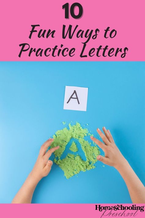 Writing Letter Activities, Fun Letter Formation Activities, Reviewing Letters For Preschool, Fun Ways To Practice Writing Letters, Letter Writing Practice Preschool, Fun Handwriting Activities For Kids, Fun Ways To Learn Letters, Letters Activities For Preschool, Writing Letters Preschool