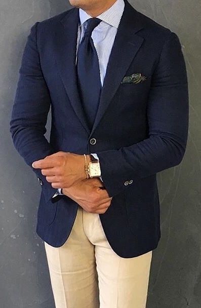 Business Casual Attire For Men, Style Gentleman, Stylish Mens Suits, Blazer Outfits Men, Mens Business Casual Outfits, Der Gentleman, Mens Fashion Blazer, Mens Casual Outfits Summer, Dress Suits For Men