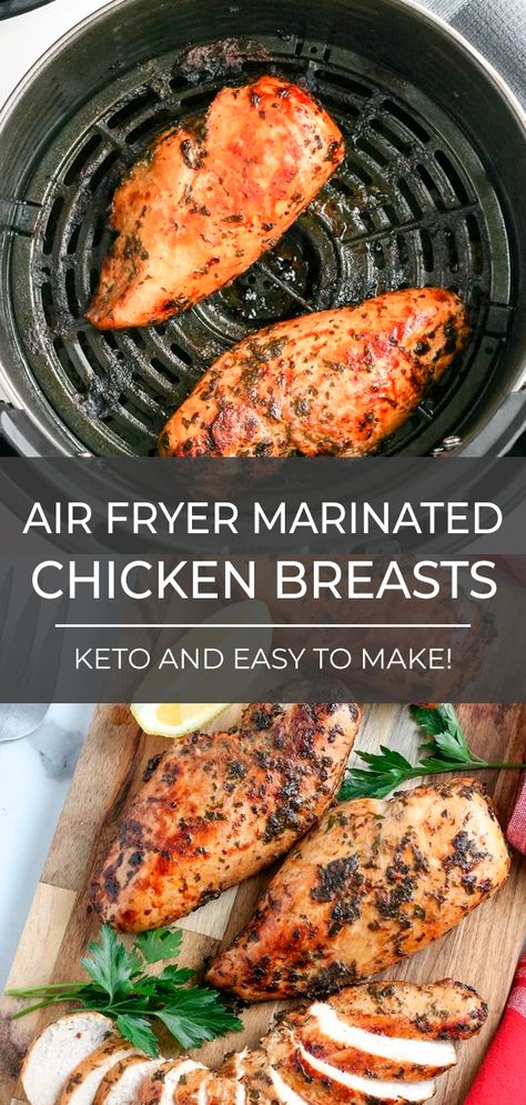 Marinated Chicken Air Fryer Recipes, Marinade For Air Fryer Chicken, Best Chicken Marinade For Air Fryer, Air Fryer Chicken Marinade Recipes, Pickle Juice Marinade Chicken Air Fryer, Low Sodium Air Fryer Chicken, Air Fryer Chicken Marinade, Air Fryer Marinated Chicken Breast, Marinated Chicken Air Fryer