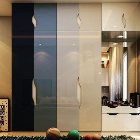 Beautiful Wardrobe design ... . #interiordesigner #interiors #interiorwork #interiordesigning #interiorinspo #instawork #trend #interior123… Organization Wardrobe, Wardrobe Laminate Design, Main Gates, Sliding Door Wardrobe Designs, Aesthetic Wardrobe, Wardrobe Aesthetic, Wardrobe Design Modern, Beautiful Wardrobe, Wardrobe Door Designs