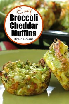 Broccoli Muffins, Cheddar Muffins, Baking Powder Uses, Low Carb Diet Recipes, Low Carb Dinner Recipes, Broccoli Cheddar, Broccoli Recipes, Low Carb Dinner, Veggie Dishes