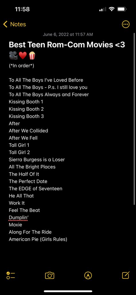 Movies To Watch W Boyfriend, High School Movies To Watch List, Movies For Book Lovers, Movies Like Me Before You, Rom Com Netflix Movies, Best Friend Rules List Kissing Booth, The Kissing Booth Rules List, Things You Should Know, Films To Watch With Boyfriend