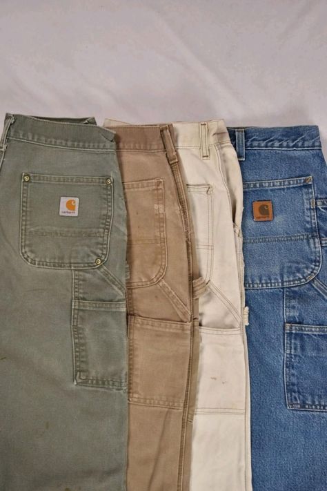 Carhartt Denims are diferent Check more at https://howcandothis.com/manstyle/carhartt-denims-are-diferent/ Retro Vintage Outfits Men, Vintage Pants Men, Surfer Boy Outfits, Carhartt Pants Outfit, Carhartt Outfit, Vintage Carhartt Pants, Husband Clothes, Mens Western Wear, Carhartt Cargo Pants