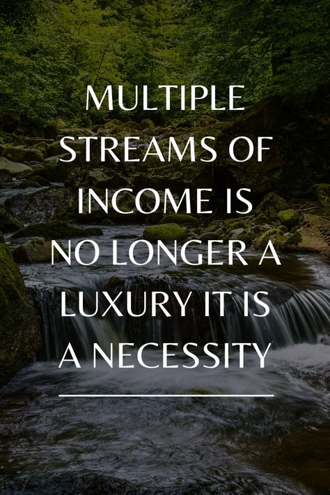 Having multiple streams of income is important because it provides financial security, diversifies risk, and increases opportunities for wealth creation and long-term financial stability. Having Multiple Streams Of Income Quotes, Multiple Income Streams Quotes, Second Income Quotes, Streams Of Income Aesthetic, Multiple Income Streams Aesthetic, 7 Figure Income Aesthetic, Multiple Sources Of Income Aesthetic, 6 Figure Income Vision Board, Multiple Streams Of Income Quotes