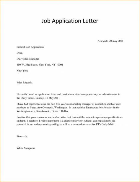 letter of application sample simple application letter sample for any position Simple Job Application Letter, Job Application Letter Format, Application Letter For Employment, Simple Application Letter, Job Application Letter Sample, Job Application Letter, Writing An Application Letter, Application Letter Template, Professional Reference Letter