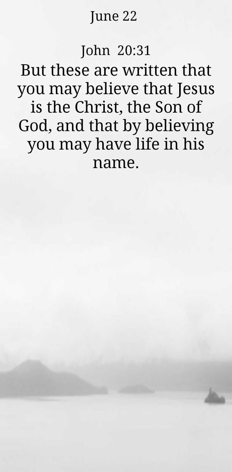 May Name, John 20, Memory Verses, Truth Serum, Memory Verse, Son Of God, Christian Quotes, Verses, Bible Verses