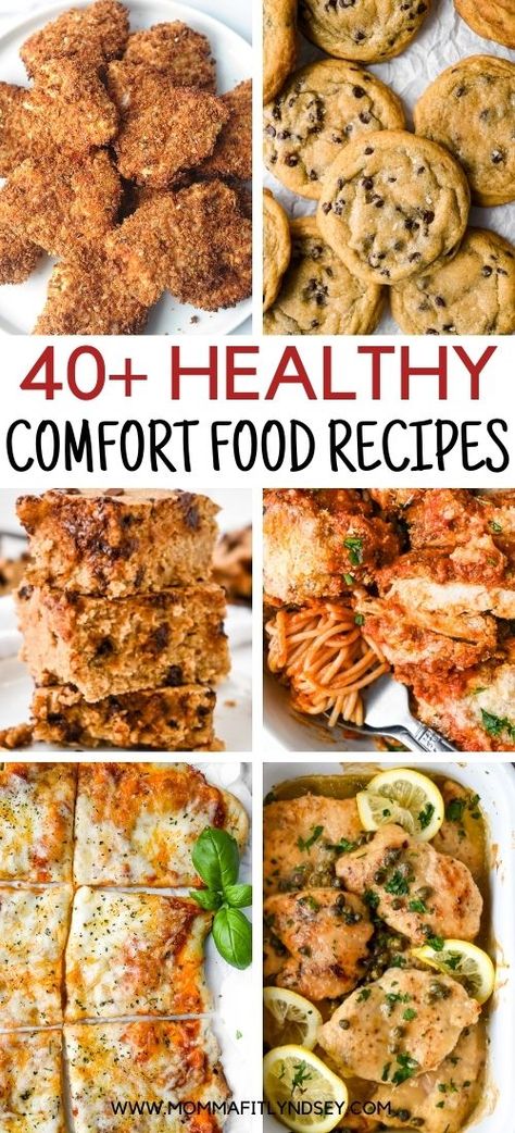 Healthy Fall Dinners Clean Eating, Diet Comfort Food, Clean Eating Comfort Food Recipes, Healthy Cold Weather Comfort Food, Healthy Traditional Meals, Healthy Country Recipes, Healthy Comfort Dinner Recipes, Clean Eating Comfort Food, Comfort Food Made Healthy