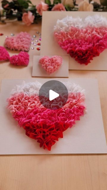 Crepe Paper Ideas Decorations, Crepe Paper Art Ideas, Mothersday Gifts Diy Craft Ideas Easy, Craft With Crepe Paper, Paper Craft For Home Decoration, Diy Home Decor Gifts Ideas, Mothersday Gifts Diy Craft Ideas Kids, Crepe Paper Decorations Diy, Mothersday Card Idea