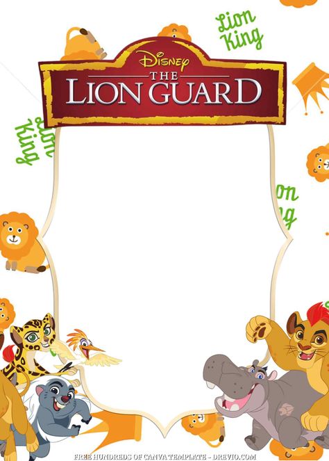 FREE – 16+ The Lion Guard Canva Birthday Invitation Templates | Download Hundreds FREE PRINTABLE Birthday Invitation Templates Lion Guard Birthday Invitations, Lion Guard Party Decorations, Lion Guard Birthday Party Ideas, Lion Guard Birthday Party, Lion Guard Party, Kids Gardening Party, Lion Guard Birthday, Gardening Party, Lion King Party