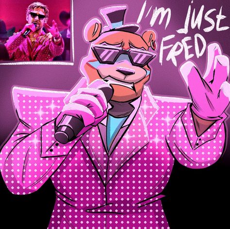 Fnaf Security Breach Music Man, Glamrock Freddy X Y/n, Fnaf Fanart Funny, Freddy Fazbear Pfp, Glamrock Freddy Fanart Human, Glamrock Freddy Pfp, Fnaf Sb Fanart, Fnaf Oc Base, Security Breach Comic