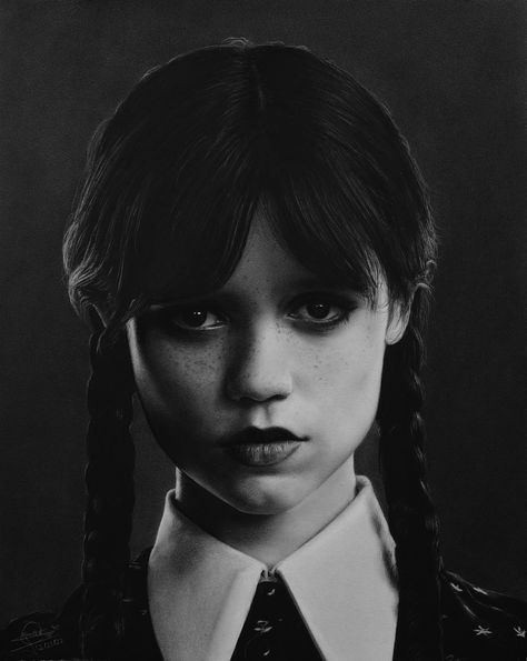 Wednesday Wallpaper Aesthetic, Art Wednesday Addams, Drawing Wednesday, Scream Actors, Wednesday Addams Jenna, Wednesday Addams Jenna Ortega, Wednesday Wallpaper, Jenna Ortega Wednesday, Wednesday Art