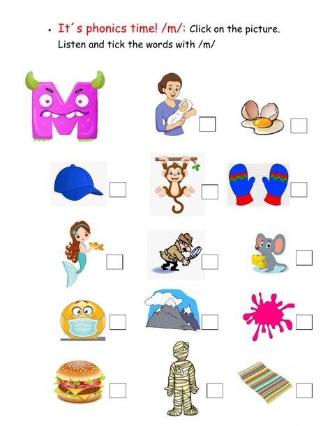 Synonym Activities, Initial Sounds, 2nd Grade Worksheets, Jolly Phonics, Phonics Worksheets, Letter Sounds, Second Language, School Subjects, Online Workouts