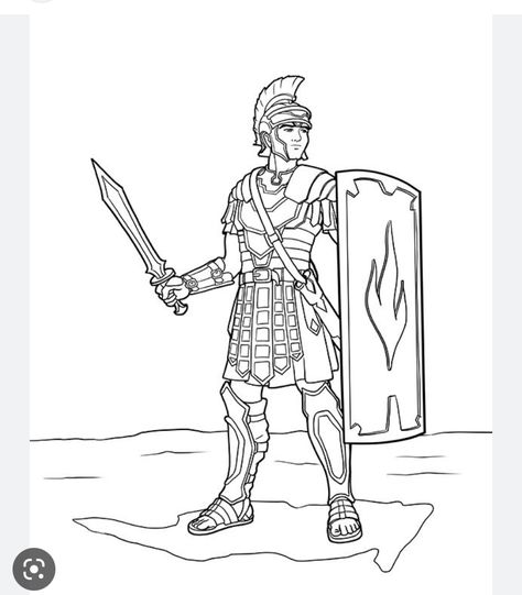 Roman Soldiers Drawing, Roman Helmet Drawing, Roman Soldier Drawing, Roman Sketch, Roman Art Drawing, Roman Soldier Art, Rome Soldier, Shield Drawing, Roman Shield