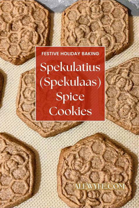 This German spekulatius cookie recipe (known as Spekulaas in Dutch-speaking countries) is an ornately shaped holiday classic tradition... but you can make them any time of year! The delicately spiced cookie dough is pressed into carved wooden or cast ceramic molds with festive designs before it is baked, and the imprinted designs remain in the baked cookie. They’ll make your cookie plates or gift tins extra special, and make a great homemade gift! Ikea Cookies Recipes, German Spiced Cookies, Pastrymade Recipes, Spekulatius Cookies Recipes, Cookie Dough For Molds, Spekulas Cookies, Embossed Cookie Dough Recipe, Polish Gingerbread Cookies, Traditional German Christmas Cookies