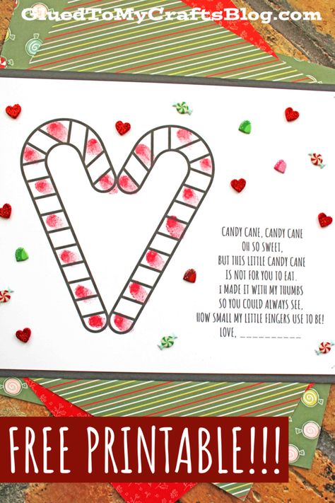 Candy Cane Fingerprint Poem, Parent Christmas Cards From Kids, Candy Cane Rudolph Reindeer, Candy Cane Worksheets Free Printable, Candy Cane Crafts For Preschoolers, Candy Cane Projects For Kids, Candy Cane Math Activities, Candy Cane Theme Preschool, Candy Cane Crafts Christmas