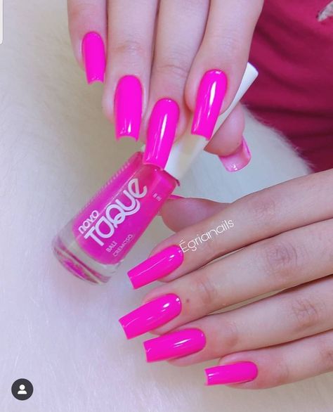 Pink nails unhas rosa Nails Rosa Barbie, Spring Nail Trends, Pink Chrome, Super Nails, Beautiful Nail Designs, Soft Gel, Chic Nails, Gorgeous Nails, Nail Trends