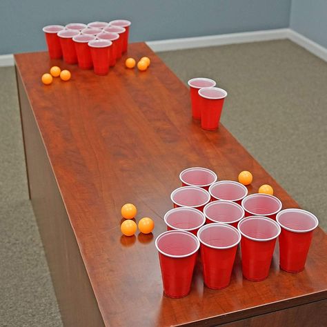 Drinking Cup Games For Adults, Fun Cup Games For Adults, Cups Games For Adults, Pool Games For Adults, Games With Cups, Red Solo Cup Games For Adults, Cup Games For Adults Videos, Funny Games For Groups, Christmas Party Games For Adults