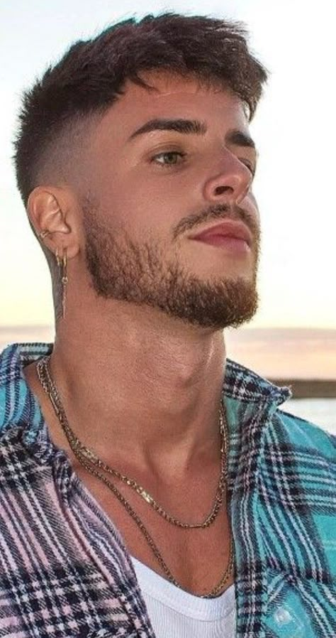 The Best 25 French Crop Haircuts for Men (Detailed Gallery) | Best & Cool French Crop Haircut Ideas For Men Scruffy Beard Short, French Beard Styles Men, Low Beard Styles, Soccer Hairstyles Men, Short French Crop, Short Fringe Haircut Men, Short Fringe Haircut, Low Fade Taper, Flow Haircut Men