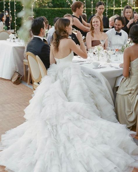 Monique Lhuillier (@moniquelhuillier) • Instagram photos and videos Reception Table Layout, Wedding Reception Tables Layout, Mom Dresses, Bridal Bridesmaid Dresses, Wedding Reception Tables, Bridesmaid Dresses Prom, The Best Is Yet To Come, Reception Table, Mom Dress