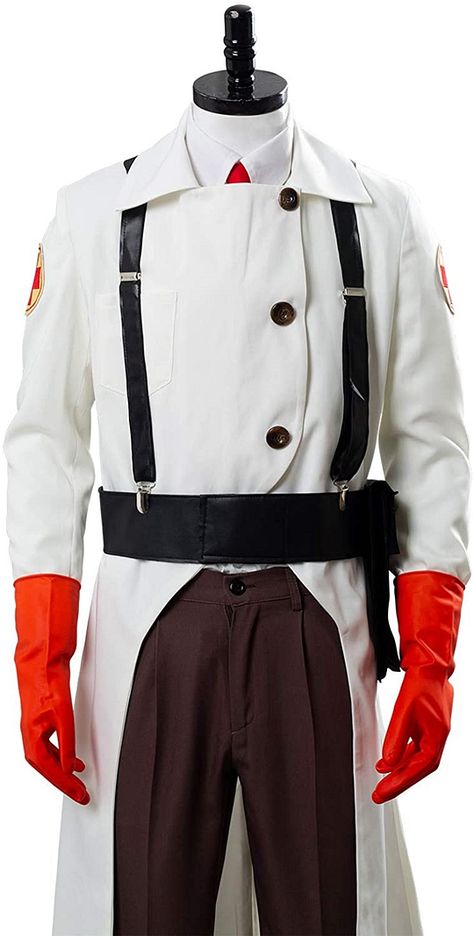 Cosplaylab Medic Cosplay, Tf2 Cosplay, Men Uniform, Halloween Costume Bodysuit, Team Fortress 2 Medic, Team Fortess 2, Halloween Carnival Party, Men's Uniforms, Suit Outfit