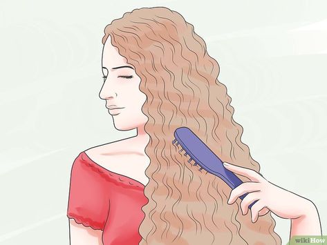 How to Learn to Love Your Curly Hair: 13 Steps (with Pictures) Easy Pictures, 3b Hair, Step By Step Hairstyles, Curly Girl Method, Simple Pictures, Wavy Curly Hair, Learning To Love Yourself, Types Of Curls, Curly Hair Tips