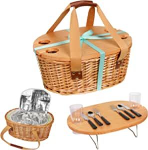 Wine Picnic Table, Foldable Picnic Table, Picnic Basket Set, Wine Picnic, Picnic Backpack, Plastic Wine Glasses, Picnic Hamper, Wicker Picnic Basket, Couples Gifts