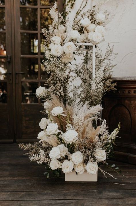 Classy Boho Wedding, California Villa, Ivory Wedding Decor, Spanish Inspired Wedding, Lux Wedding, Wedding Hall Decorations, Wedding Venue Decorations, San Juan Capistrano, Boho Wedding Decorations