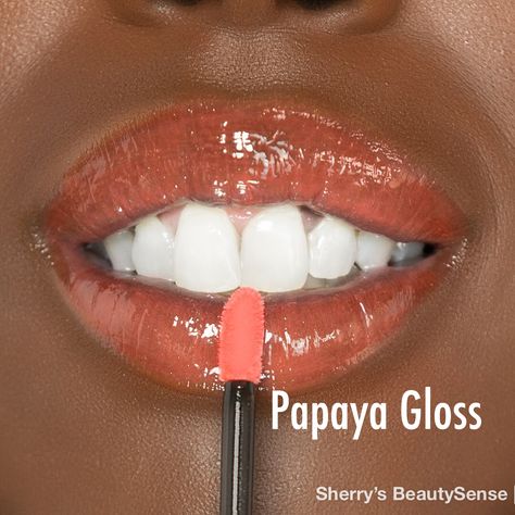 🧡 New Papaya Gloss- an iridescent orange-pink high-shine gloss. All LipSense and Gloss Colors can be purchased through Sherry Henderson: ☎️ 801-721-6185 call or text; or 📧Kissesfromsherry@gmail.com #kissesfromsherry #yourbeautyisnybusiness #sherrysbeautysense Plum Lipsense, Matte Texture, Persimmon, Fruit Bowl, Papaya, Orange Pink, Orange Red, Pomegranate, Bold Colors