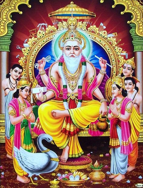 Baba Vishwakarma, Whatsapp Video Status, Vishwakarma Puja, Srimad Bhagavatam, Line Art Images, Door Design Images, Indian Art Gallery, Blur Background In Photoshop, Happy New Year Images