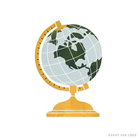 Sanny Van Loon, Loon Illustration, Earth Day Illustration, Day Earth, Zestaw Ikon, Day Illustration, Illustrators On Instagram, April 22, App Icon Design