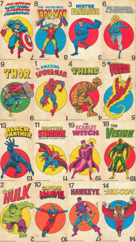 Retro Comic Characters, Avengers Comics Vintage, Marvel Avengers Comics Art, Vintage Comics Superhero, Old Marvel Comics, Old Superheroes, Retro Superhero, Retro Marvel, Super Hero Comic