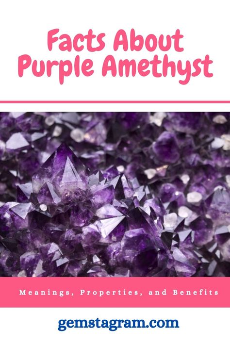 Amethyst Meaning, Amethyst Rock, Become More Confident, Gemstone Properties, Amethyst Crystals, Amethyst Color, Crystal Stones, Amethyst Jewelry, Gem Stones