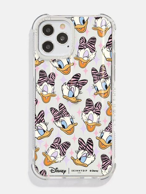 Brighten up your phone with our colour-poppin' Daisy Duck Case! As part of our Minnie & Daisy collection, this bold phone case is a must-have for any Disney lover out there. This case is part of our print-to-order range. With print-to-order phone cases we print them as you purchase, which is a much more sustainable method of production ‚¨ ultimately meaning we waste less plastic because less plastic is fantastic  Add one of our Glass Screen Protectors on with this case and get it half price! (Discount automatically applied at checkout). Shock absorbent iPhone case Part of our Disney collection Holo base design Anti-slip dotted grip edges Anti-shock bumper corners Logo debossed in chrome camera ring for enhanced protection Raised edges give added protection to your screen face Scratch-resis Disney Daisy Duck, Disney Iphone, Skinnydip London, Base Design, Daisy Duck, Disney Lover, Half Price, Glass Screen, Mini Case