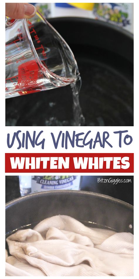 There are only so many hours in a day and there’s a lot to get done. And that’s why I love this method for whitening whites. . .because you can set it. . .and forget it for 24 hours! Do you hear angels singing? How To Get White Shirts White Again, Brighten Dingy Whites, Whiten Dingy Whites, How To Get Dingy Whites White Again, Washing Whites With Vinegar, Dingy Whites Brighten, How To Get White Socks White Again, How To Get White Clothes White Again, Get Whites White Again