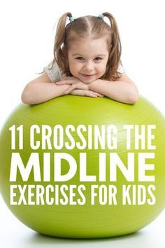 Crossing The Midline, Exercises For Kids, Occupational Therapy Kids, Pediatric Physical Therapy, Occupational Therapy Activities, Pediatric Occupational Therapy, Brain Gym, Gross Motor Activities, Motor Skills Activities