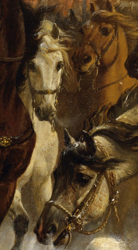 Rennaissance Art, Horse Wallpaper, Horse Aesthetic, Wow Art, Aesthetic Painting, Caravaggio, Ethereal Art, Dreamy Art, Classical Art