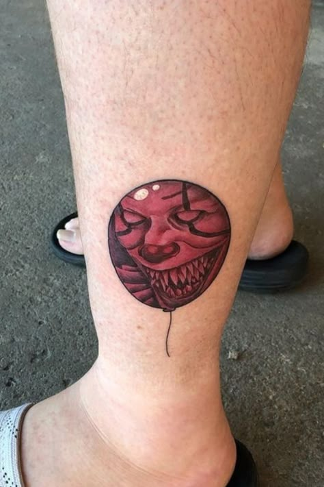 Scary Movies Tattoo Ideas, Tiffany Valentine Tattoo Ideas, Pennywise Tattoo Ideas, Tattoo Movie Inspired, Pennywise Tattoos, It Tattoo Ideas, Tattoo Ideas Horror, Horror Movie Tattoos Ideas, Cute Horror Tattoo