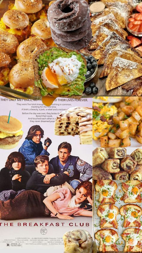 Breakfast Club Party, Club Party Theme, Breakfast Club Movie, Party Food Ideas, The Breakfast, Club Parties, The Breakfast Club, Breakfast For Dinner, Club Party