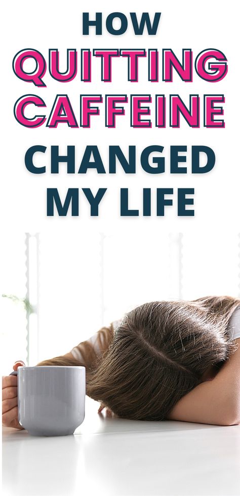 If you've ever pondered the benefits of quitting caffeine and need some compelling reasons to quit, my experience with quitting caffeine may be the eye-opener you need. The changes I have felt since quitting are quite shocking and I will never go back! Here's what happens when you quit, with my before and after, timeline, advice on how to quit cold turkey (hint: don't!) #quittingcaffeine #howtoquitcaffeine No Caffeine Challenge, Quit Caffeine Before And After, How To Get Off Caffeine, How To Quit Caffeine, Quitting Coffee, Caffeine Benefits, Quit Coffee, Migraine Diet, Quit Drinking