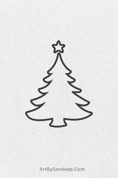 75+ Christmas tree drawing ideas that will bring joy to your holiday season. Learn how to draw classic, modern, and whimsical Christmas trees with ease. Christmas Tree Ideas Drawing Easy, Cute Xmas Tree Drawing, How Do You Draw A Christmas Tree, Christmas Tree Simple Drawing, Christmas Tree Cartoon Drawing, Christmas Tree Drawing Simple, Christmas Tree Drawing For Kids, How To Draw A Christmas Tree, Xmas Tree Drawing