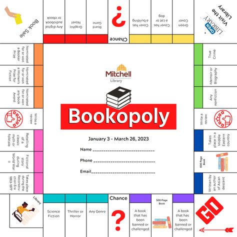 Bookopoly Board Bookopoly Template, Book Games, Reading Journal Ideas, Library Quotes, Critical Reading, Reading Charts, Book Reading Journal, Library Inspiration, Nonfiction Writing