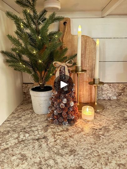 184K views · 2.5K reactions | DIY pinecone Christmas tree! Comment LINK and I’ll send you links to everything I used!!🎄🎄Also, I got my bedroom all decorated for Christmas and I’ll be sharing that next week hopefully! 🎄 I’m so excited to show y’all how I decorated this year!!❤️❤️#LTKit#LTKhome#forthehome #homedecor #diyhomedecor #diydecor #easydiy #christmasdiy #christmasdecor #christmasdecorating #christmasdecorideas #diychristmas #diychristmasdecor #christmashome #christmashomedecor | Our Winton home | Brenda Lee · Rockin' Around The Christmas Tree Pinecone Christmas Tree, Pinecone Christmas, Brenda Lee, Diy Pinecone, Plant Crafts, My Bedroom, Winter Decor, Next Week, Pine Cones