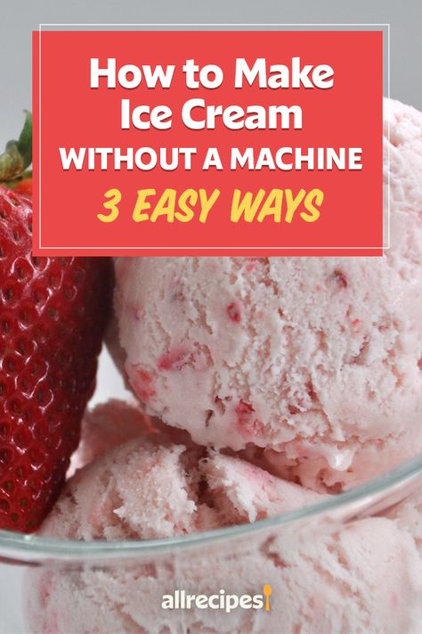 How To Make Homemade Ice Cream Easy, Ice Cream Without Machine, Making Ice Cream At Home, How To Make Ice Cream With A Blender, Home Made Ice Cream Recipes Without Machine, Freezer Ice Cream, Quick Ice Cream, Home Made Ice Cream Recipes Easy, Homemade Ice Cream Without Machine