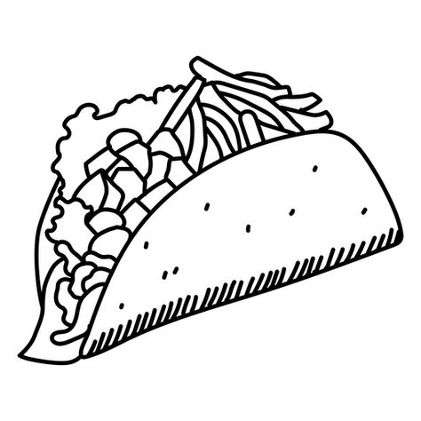 Food line art tacos PNG Design Food Line Art, Cricut Quotes, Food Png, Quotes Images, Create T Shirt, Png Design, Shirt Ideas, Image Quotes, Svg Design